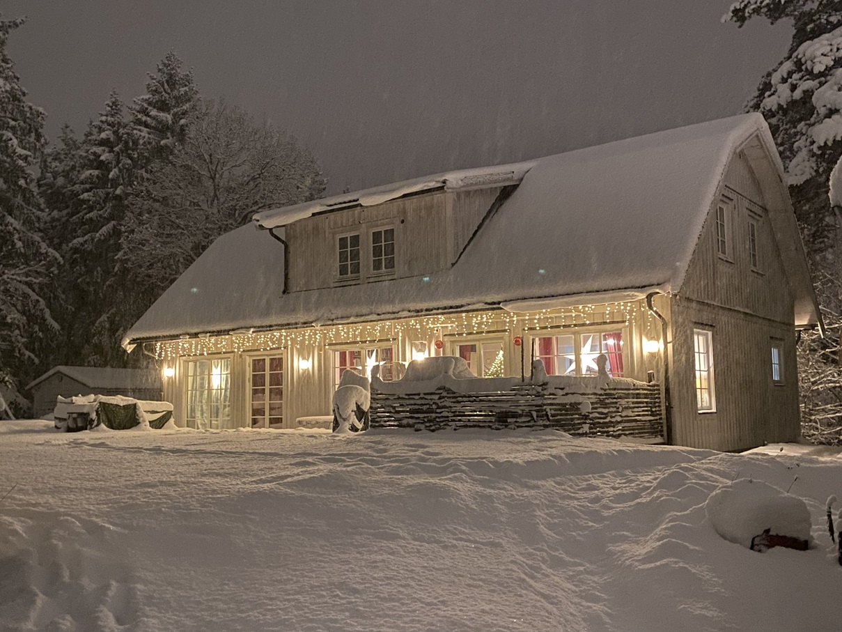 Huset på vintern