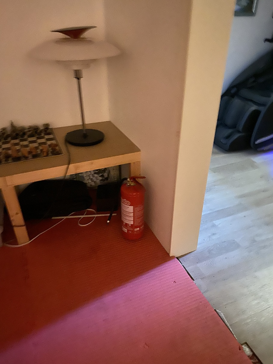 Brandsläckare och brandvarnare